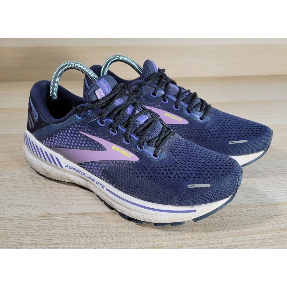 Brooks Adrenaline GTS22 Running Shoes Peacoat/Blue Iris Womens 10.5 Sneakers